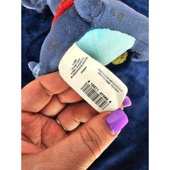 The Disney Store Stitch‎ With Frog Stuffed Plush Animal Toy - Picture 10 of 10